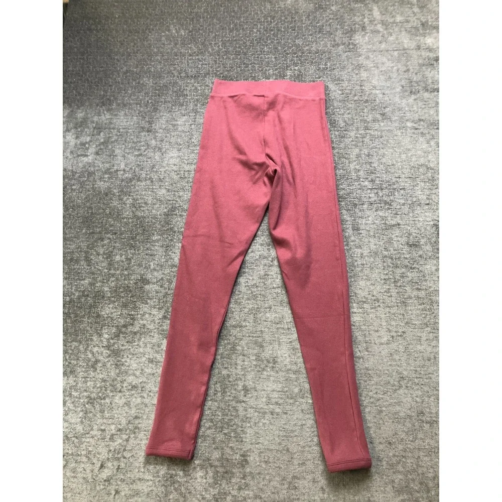 Zara 2-Piece Track Set Girls 13-14Y Burgundy Spellout Random Answer Fleece Lined